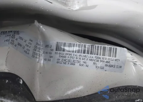 2020 Chrysler Pacifica Touring L from USA, damaged, VIN 2C4RC1BG1LR217341